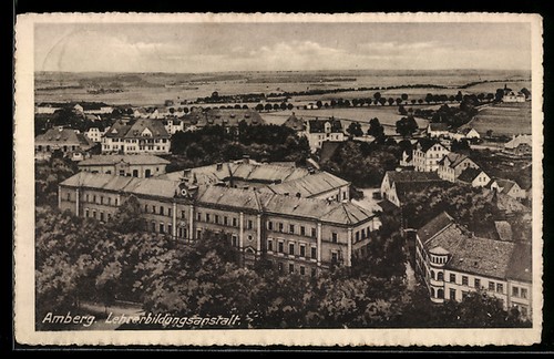 Ansichtskarte amberg - ansichtskarte,