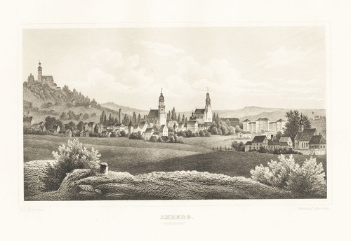 Amberg stahlstich von - amberg,