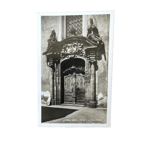 Ansichtskarte postkarte amberg - postkarte,