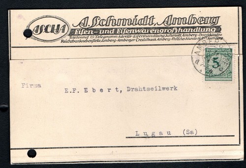 Postkarte 339 amberg - amberg,