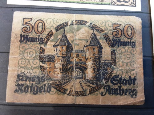 Amberg stadt 50 pfennig - , stadt,