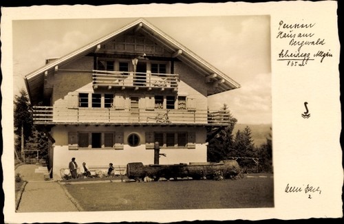 Scheidegg allgäu pension - ak, allgäu,