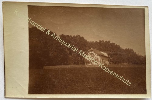Orig foto amberg 1919 - foto, haus