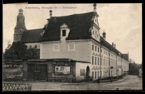 Ansichtskarte amberg - ansichtskarte,