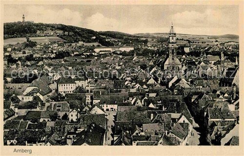 Amberg oberpfalz stadtansicht - amberg,