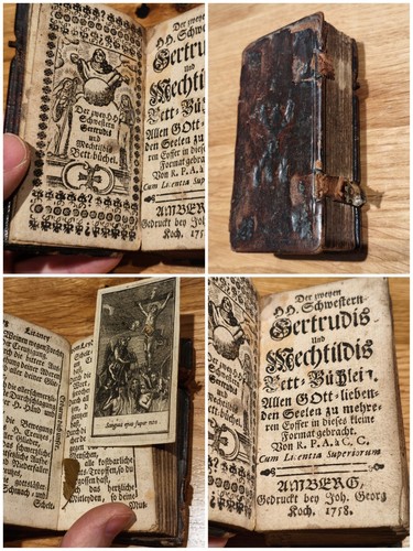 Antikes gebetbuch 1758 - antikes,