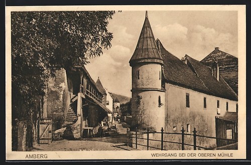 Amberg wehrgang bei - wehrgang,