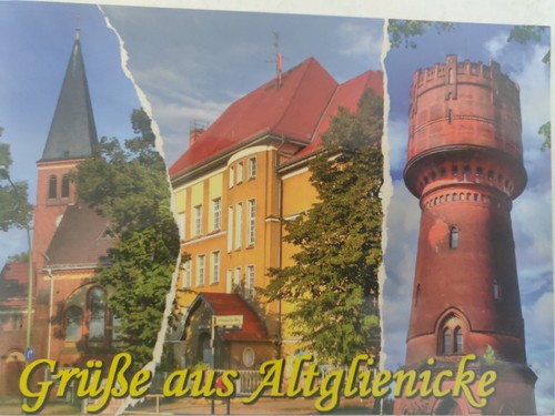Ansichtskarte altglienicke - ansichtskarte,