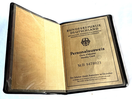 Antiker brd personalausweis - brd,
