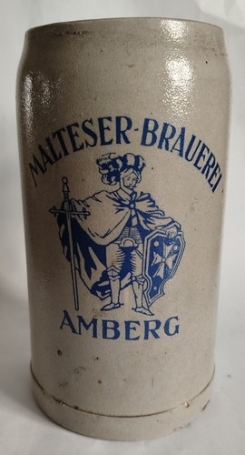 Alter salzlasierter bierkrug - alter,