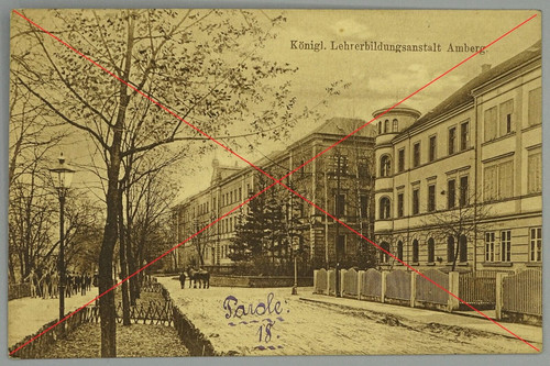 Amberg alte echtfoto karte - alte, karte/