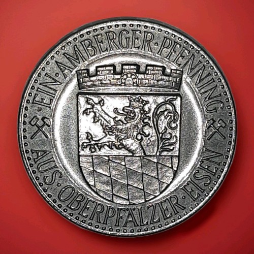 Ein amberger pfennig aus - pfennig,