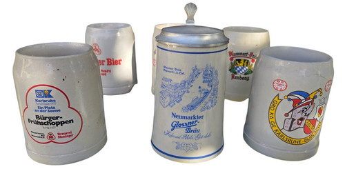 Alte brauerei bierkrüge - alte, brauerei-bierkrüge