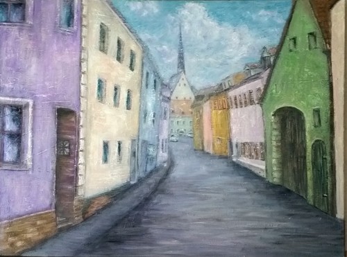 Original ölbild 60x80 - Ölbild,,