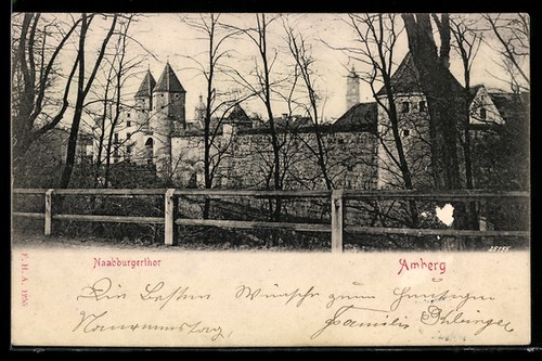 Amberg ansichtskarte - amberg,,