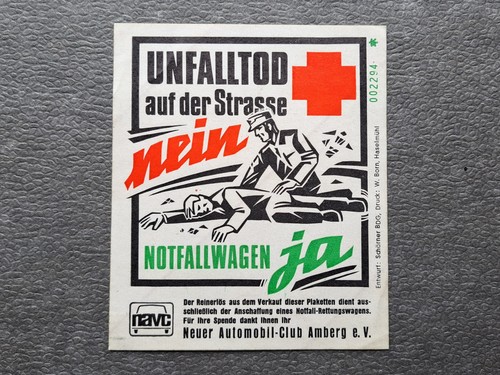 Werbe aufkleber notfallwagen - aufkleber,