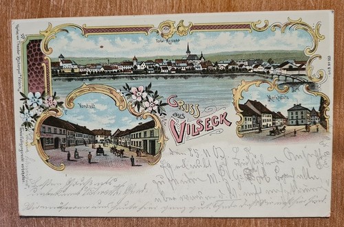 Vilseck freihung gebenbach - ak,