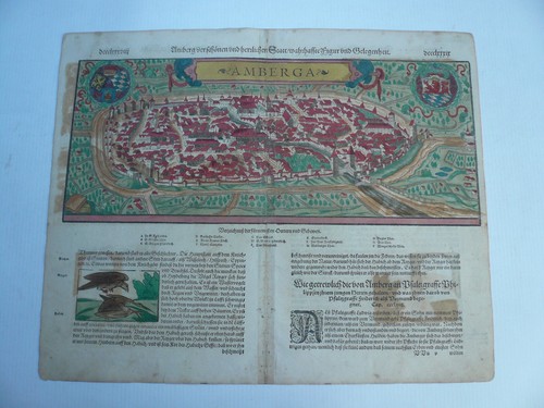 Amberg panoramaansicht - amberg,,