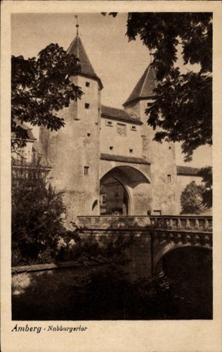 Amberg der oberpfalz - ak,