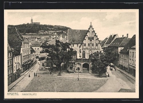 Amberg blick über - amberg,,