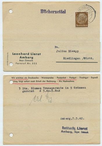 71947 postkarte amberg - 71947,